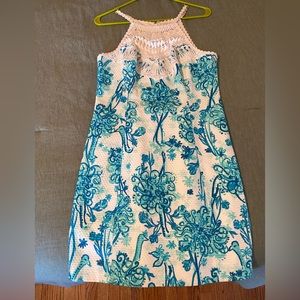 Lily Pulitzer - blue and white dress, size 6